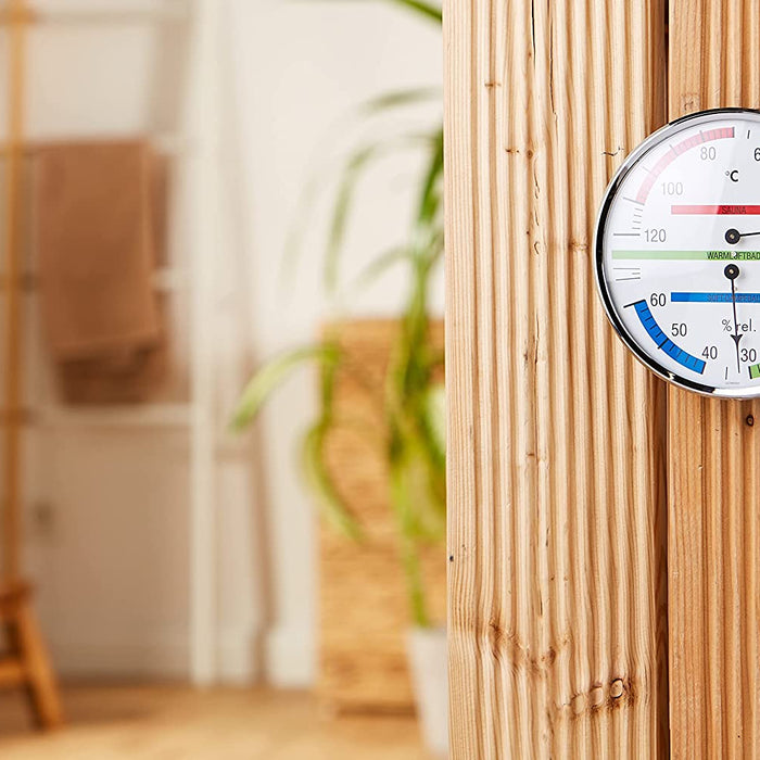 TFA Analogue Dial Sauna Thermo-hygrometer
