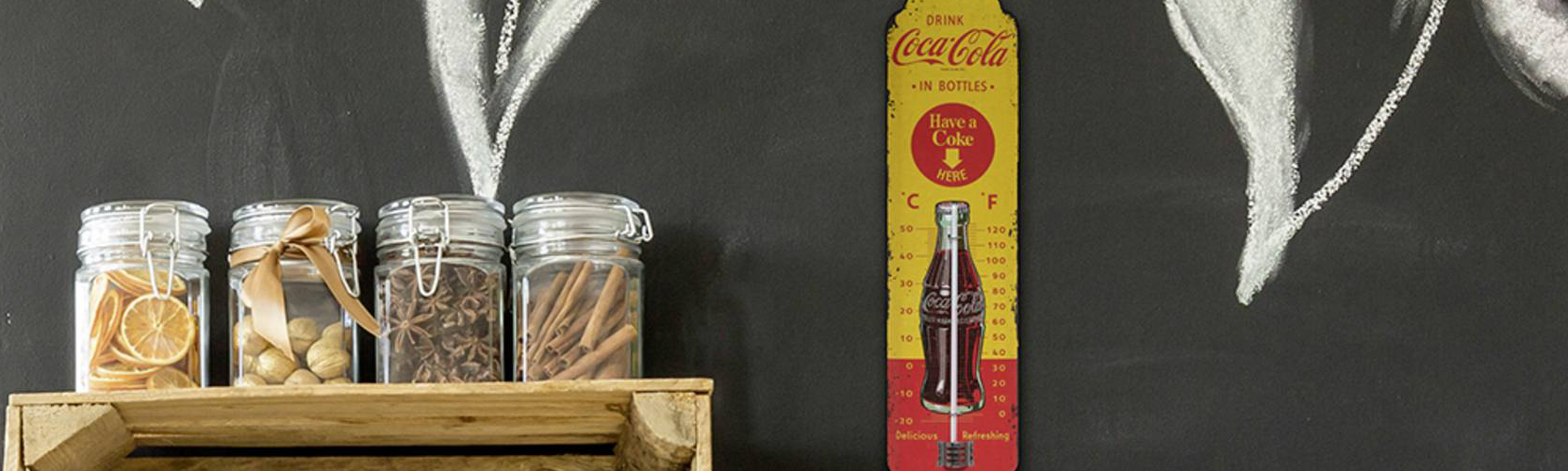 Retro Coca-Cola Thermometer