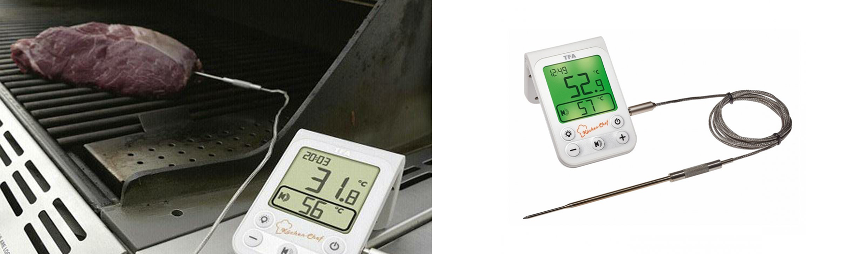 TFA Küchen-Chef Thermometer For Perfect BBQs