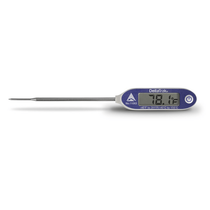 DeltaTrak Jumbo Digital Waterproof Thermometer with Needle Tip