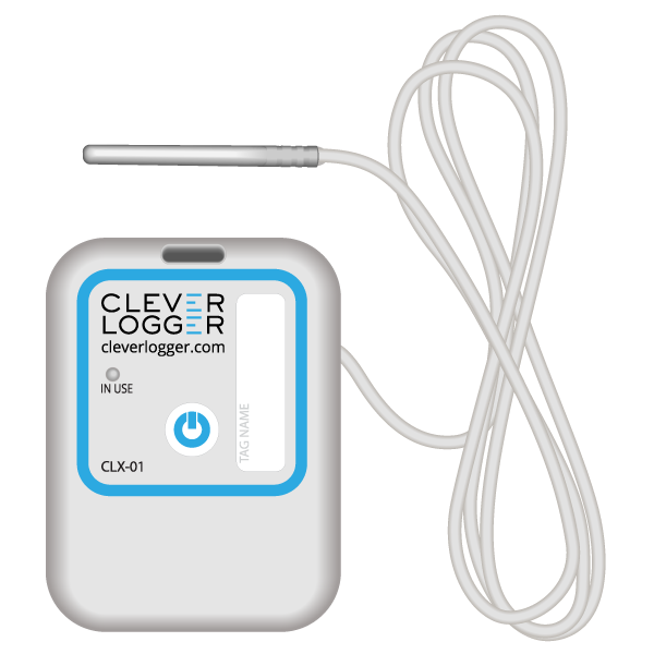 Clever Logger CLX-01-10 Temperature Datalogger External Sensor