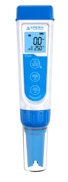 Apera EC60 Conductivity/TDS/Salinity Pocket Tester Kit