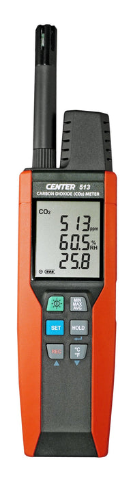 Center 513 CO2 Meter with Datalogging - The Temperature Shop