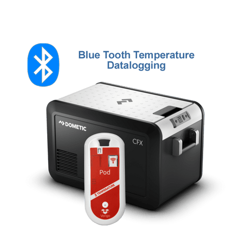 Dometic CFX3-35LOG Powered Chill Box with Verigo Bluetooth Datalogger - The Temperature Shop