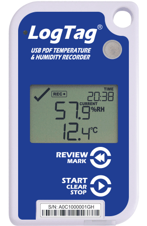 LogTag UHADO-16 Temperature and Humidity Logger - The Temperature Shop