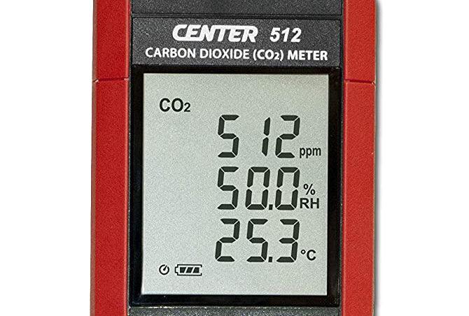Center 512 Carbon Dioxide Meter with Datalogging - The Temperature Shop