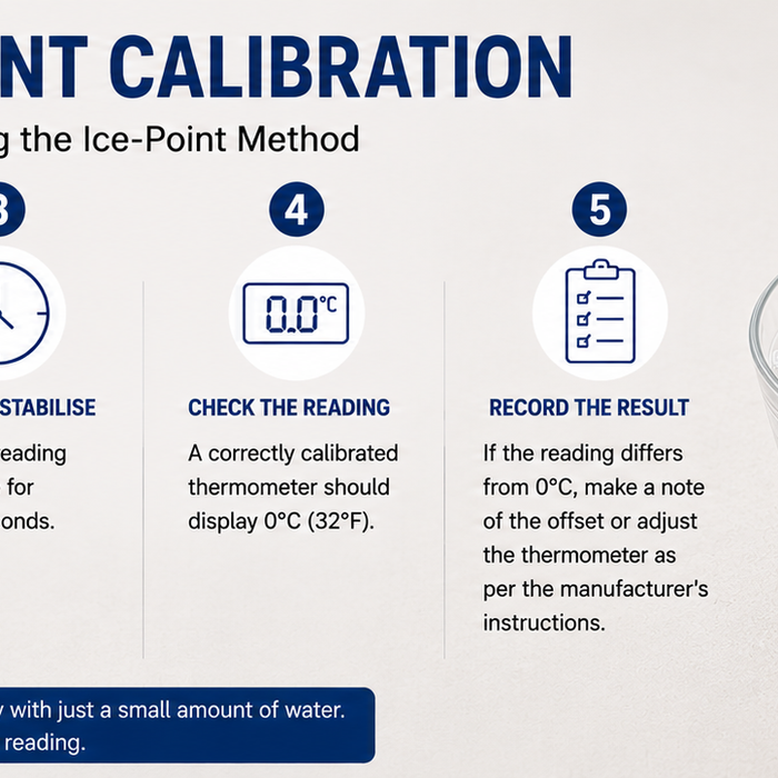 🧊 The Ice-Point Method: Simple, Reliable Thermometer Calibration