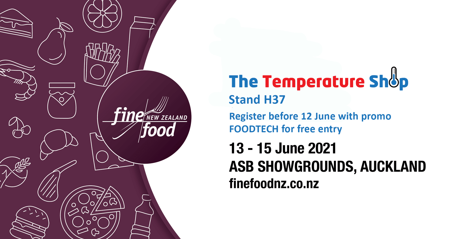 Fine Food Show - Stand H37 - The Temperature Shop