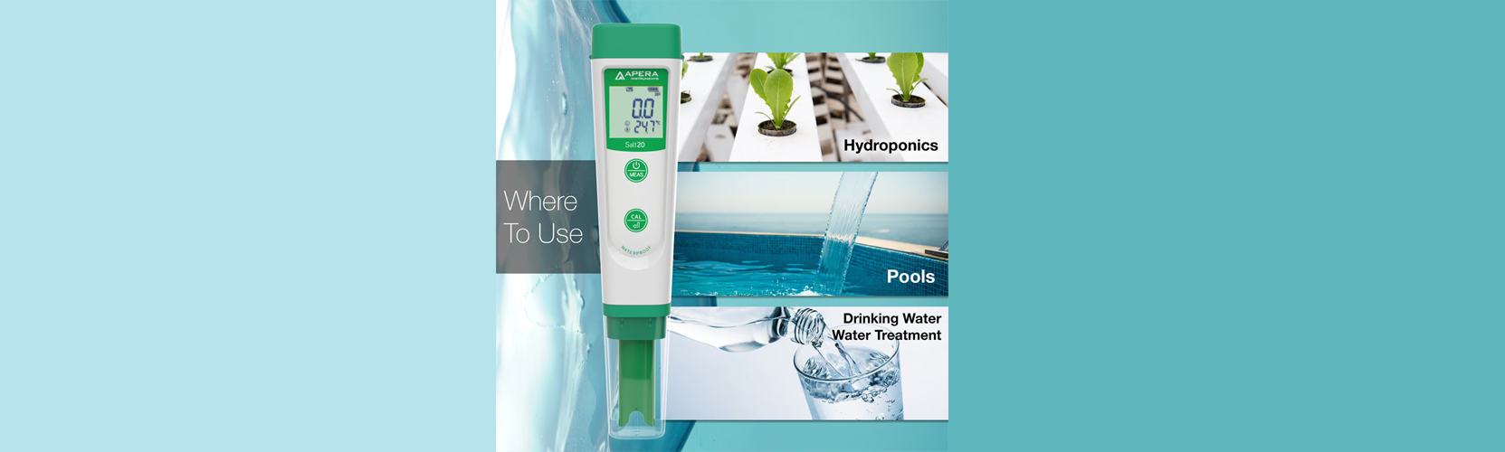 Accurate, Reliable Salinity Testing – Apera Salt20