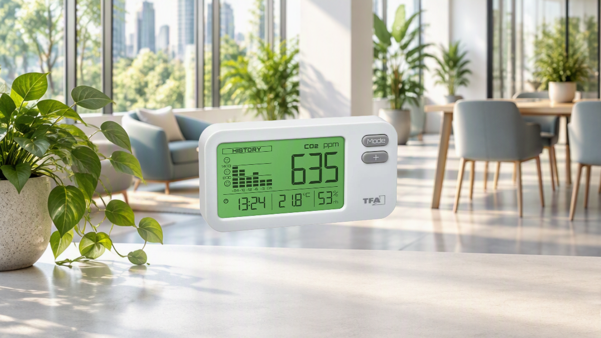 Breathe Better with the TFA CO2 Monitor AIRCO2NTROL