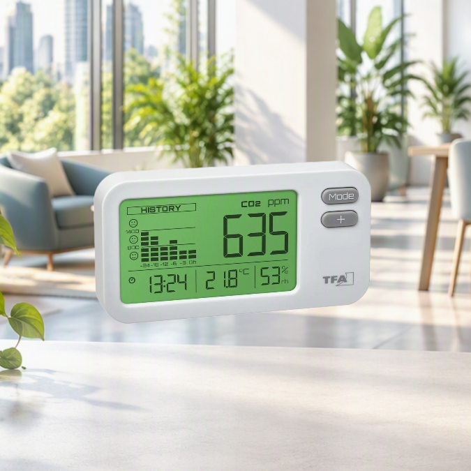 Breathe Better with the TFA CO2 Monitor AIRCO2NTROL