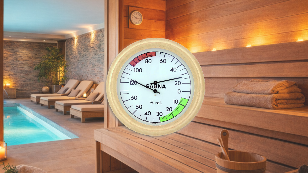 Product Spotlight: TFA Wooden Frame Sauna Thermo‑Hygrometer