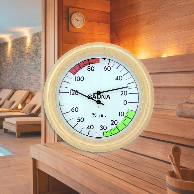 Product Spotlight: TFA Wooden Frame Sauna Thermo‑Hygrometer