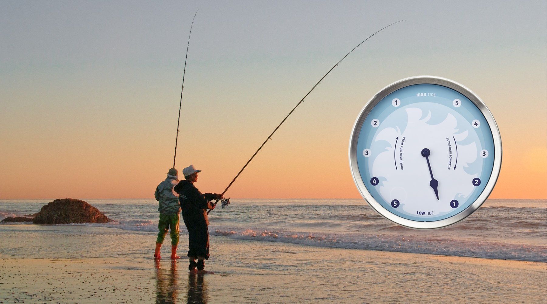 Introducing the NEW TFA Analogue Tide Clock