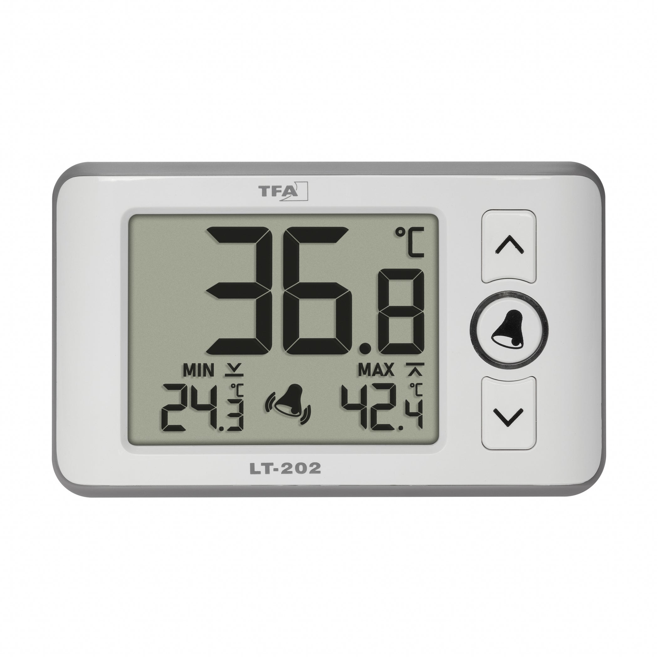Temperature. Shop TFA LT-202 Digital Min-Max Thermometer with cable probe — The ...