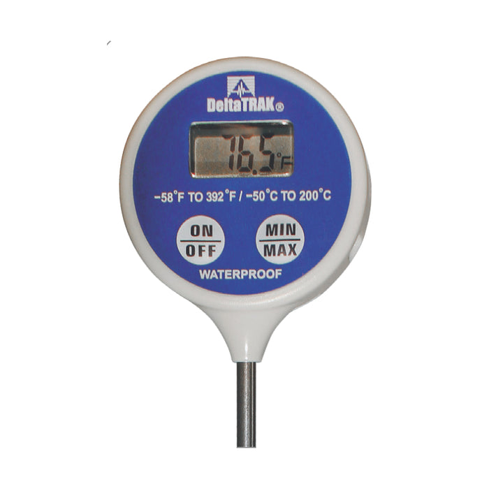DeltaTrak FlashCheck Waterproof 200mm Lollipop Thermometer