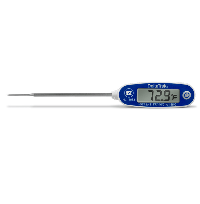 FlashCheck Jumbo Display Auto-Cal Needle Tip Thermometer - The Temperature Shop