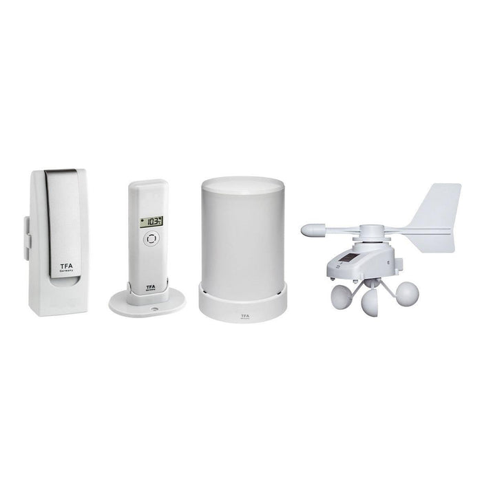 WeatherHub Weather Station Set with climate, rain gauge and wind sensor - The Temperature Shop