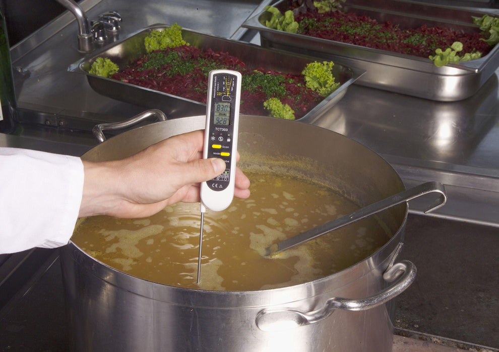 Temperature. Shop TFA Dual-Temp Pro Infrared-Probe Thermometer — The Temperature Shop