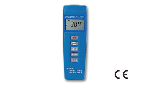 Center 307 K-Type Thermocouple Thermometer, single input - The Temperature Shop