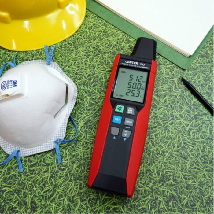 Center 512 CO2 Meter with Datalogging - The Temperature Shop
