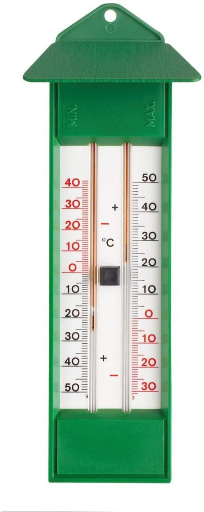 Analog max/min thermometer