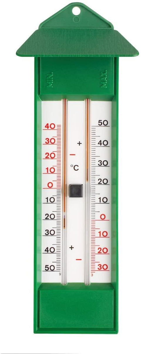 Series BTM3, Maximum/Minimum Bimetal Thermometer measures current  temperature along with a maximum read or minimum read temperatures.  Available in multiple ranges and stem lengths.