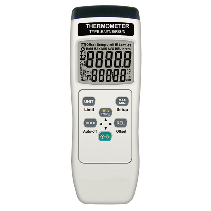 Temperature. Shop Lead Shine LS-83 Single Input - Multi Thermocouple Thermometer — The ...