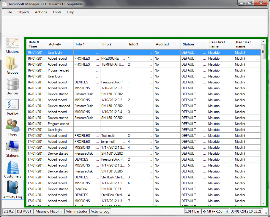 Tecnosoft TS Manager Software — The Temperature Shop